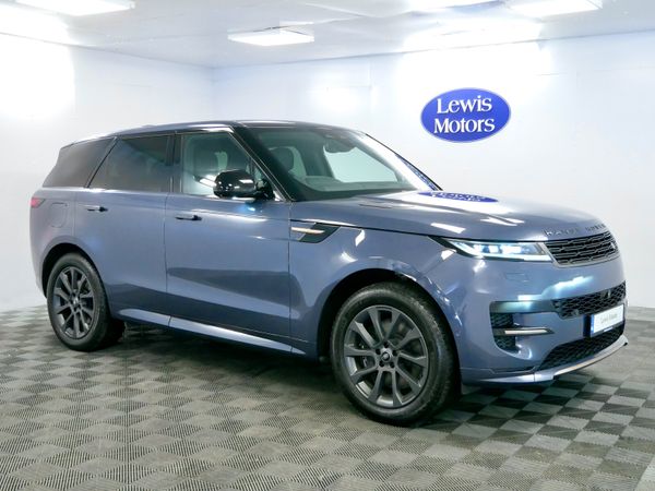 Land Rover Range Rover Sport SUV, Petrol Plug-in Hybrid, 2022, Blue
