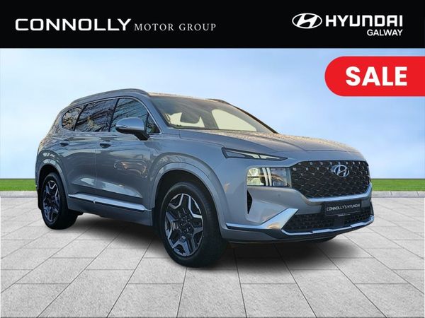 Hyundai Santa Fe SUV, Petrol Plug-in Hybrid, 2023, Grey