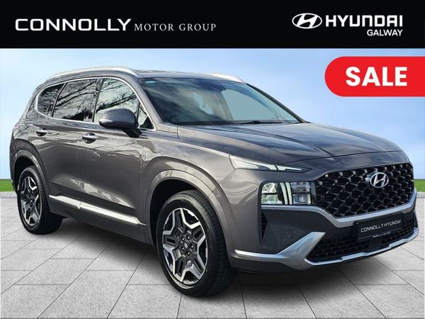 Hyundai Santa Fe SUV, Petrol Plug-in Hybrid, 2022, Grey