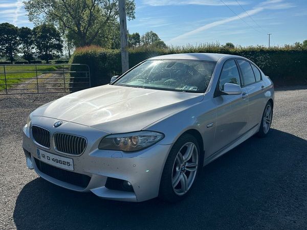 BMW 5-Series Saloon, Diesel, 2012, Silver