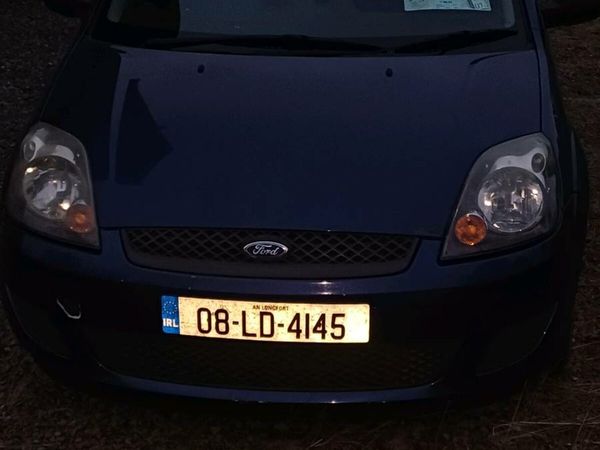 Ford Fiesta Hatchback, Petrol, 2008, Blue
