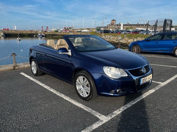Volkswagen Eos Convertible, Petrol, 2007, Blue