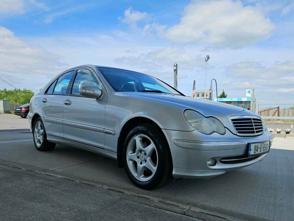 Mercedes-Benz C-Class Saloon, Petrol, 2004, Silver