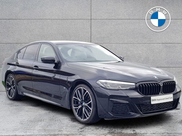 BMW 5-Series Saloon, Diesel, 2022, Black