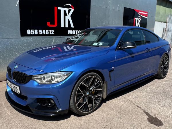 BMW 4-Series Coupe, Diesel, 2017, Blue