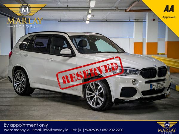 BMW X5 SUV, Petrol Plug-in Hybrid, 2018, White