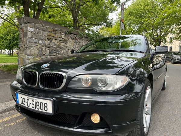BMW 3-Series Convertible, Petrol, 2003, Black