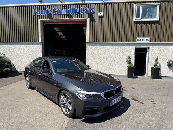 BMW 5-Series Saloon, Diesel, 2017, Grey