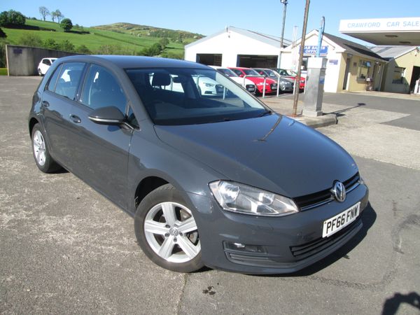 Volkswagen Golf Hatchback, Diesel, 2017, Grey