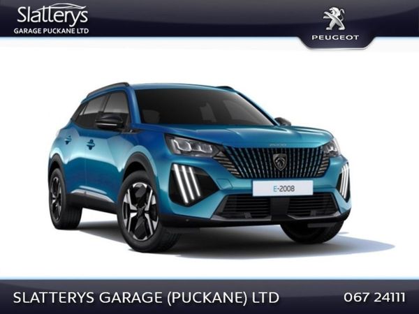 Peugeot 2008 SUV, Petrol Hybrid, 2025, Blue