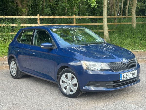 Skoda Fabia Hatchback, Petrol, 2017, Blue