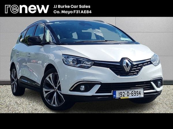 Renault Grand Scenic Hatchback, Petrol, 2019, White