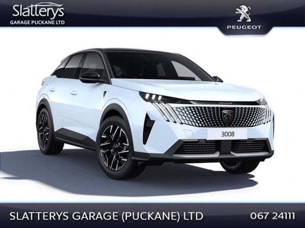 Peugeot 3008 SUV, Petrol Hybrid, 2025, White