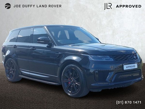 Land Rover Range Rover Sport SUV, Petrol Plug-in Hybrid, 2022, Black