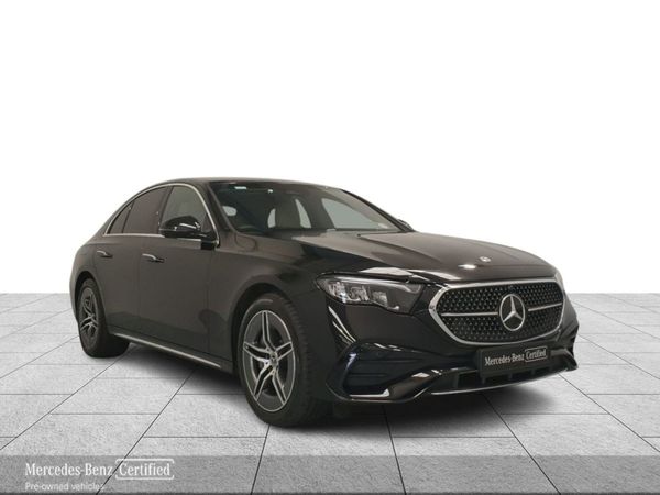 Mercedes-Benz E-Class Saloon, Diesel Plug-in Hybrid, 2025, Black