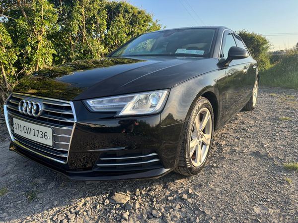 Audi A4 Saloon, Diesel, 2017, Black