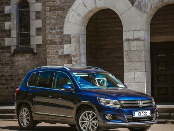 Volkswagen Tiguan SUV, Diesel, 2015, Blue