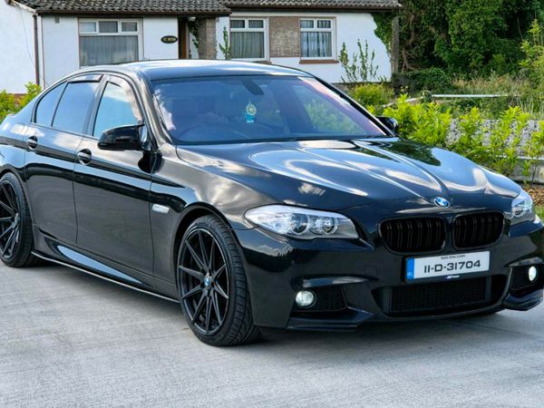 BMW 5-Series Saloon, Diesel, 2011, Black