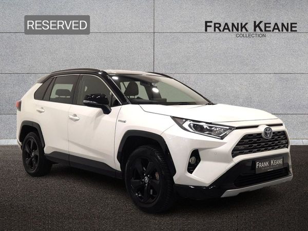 Toyota RAV4 SUV, Petrol Hybrid, 2020, White