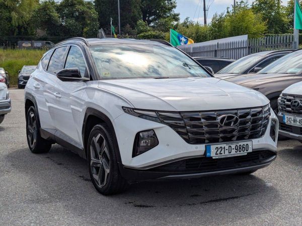 Hyundai Tucson SUV, Petrol Hybrid, 2022, White