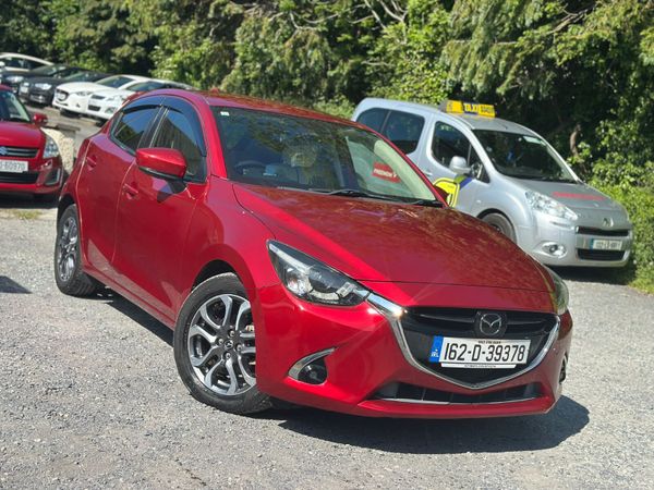 Mazda Demio Hatchback, Diesel, 2016, Red