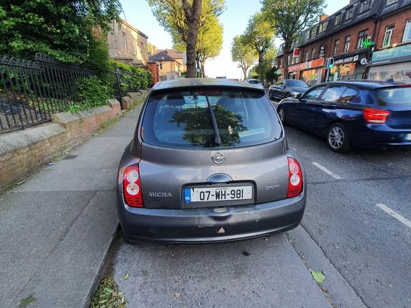 Nissan Micra Hatchback, Petrol, 2007, Grey