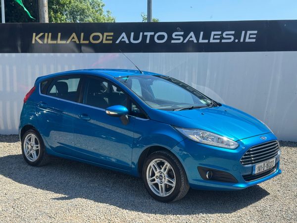 Ford Fiesta Hatchback, Petrol, 2014, Blue