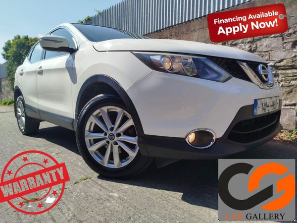 Nissan Qashqai Hatchback, Diesel, 2014, White