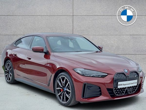 BMW i4 Saloon, Electric, 2022, Red