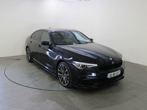 BMW 5-Series Saloon, Petrol Plug-in Hybrid, 2019, Black