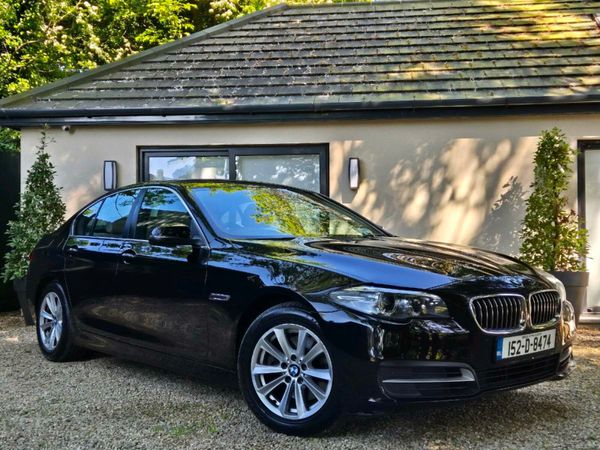 BMW 5-Series Saloon, Diesel, 2015, Black