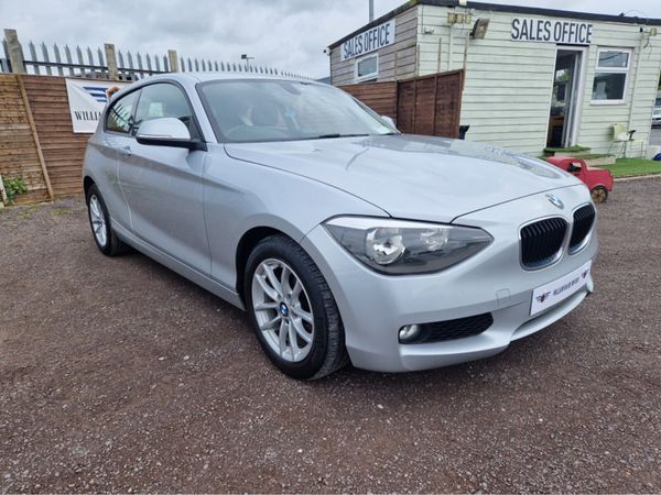 BMW 1-Series Hatchback, Petrol, 2014, Silver
