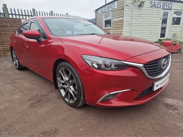 Mazda Mazda6 Saloon, Diesel, 2015, Red
