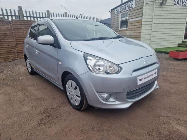 Mitsubishi Mirage Hatchback, Petrol, 2013, Silver