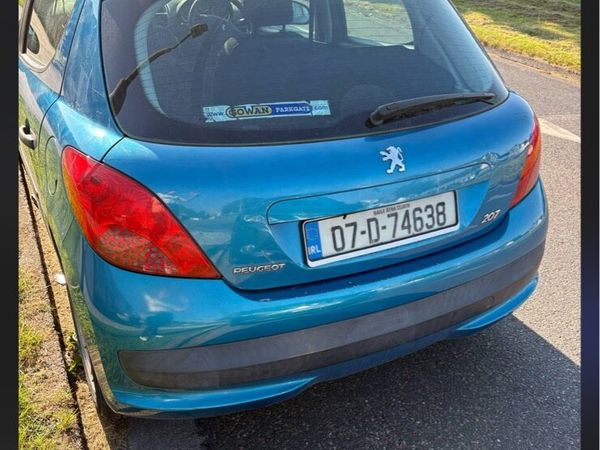 Peugeot 207 Hatchback, Petrol, 2007, Blue