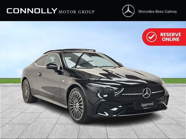 Mercedes-Benz CLE Coupe, Petrol Plug-in Hybrid, 2024, Black
