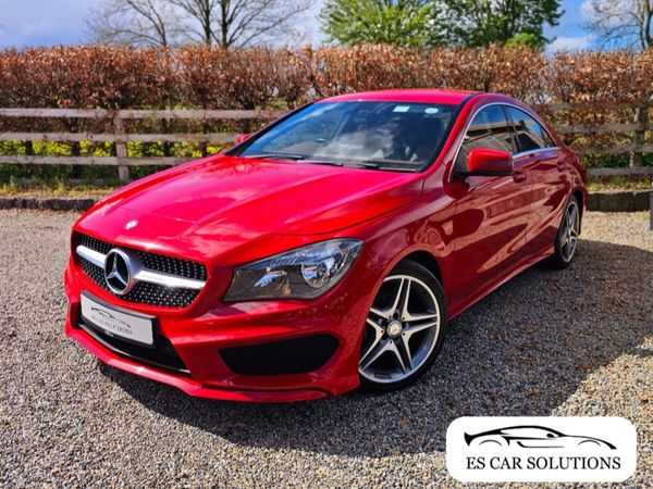 Mercedes-Benz CLA Saloon, Diesel, 2015, Red