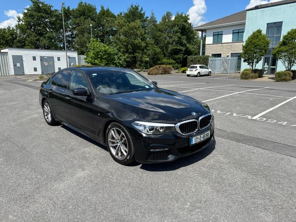 BMW 5-Series Saloon, Diesel, 2017, Black
