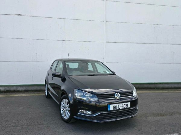 Volkswagen Polo Hatchback, Petrol, 2018, Black