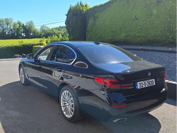 BMW 5-Series Saloon, Petrol Plug-in Hybrid, 2021, Black