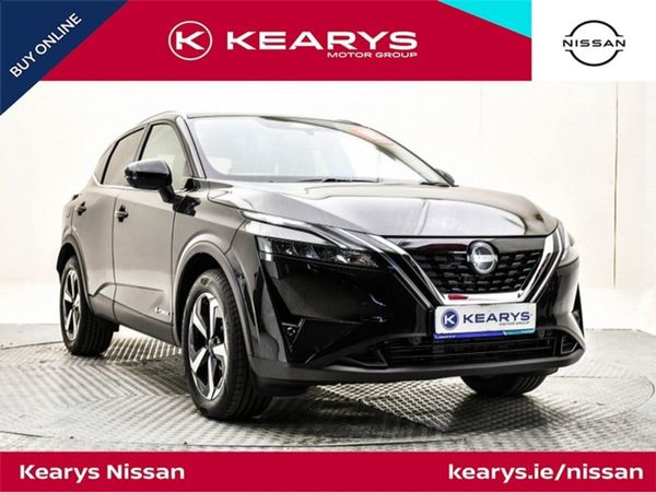 Nissan Qashqai SUV, Petrol Hybrid, 2023, Black