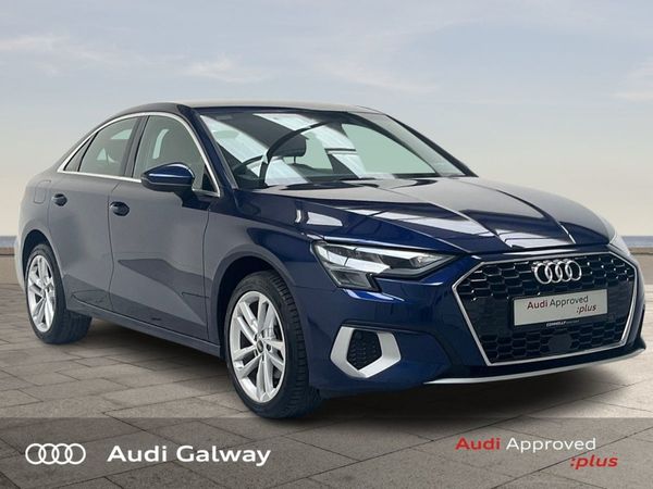 Audi A3 Saloon, Petrol, 2023, Blue