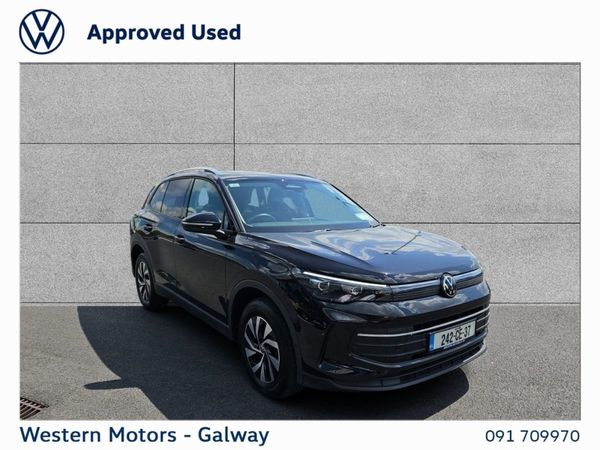 Volkswagen Tiguan SUV, Diesel, 2024, Black