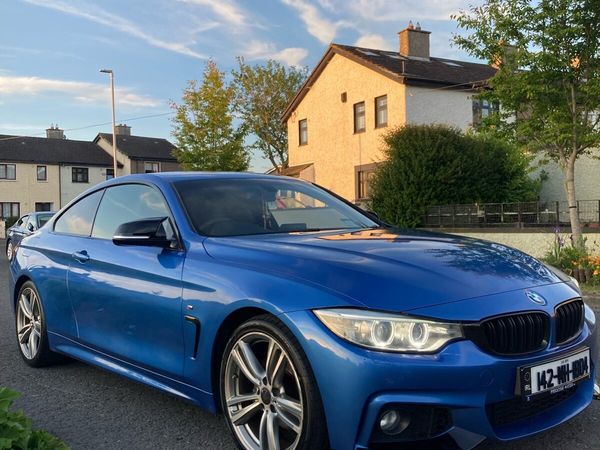 BMW 4-Series Coupe, Diesel, 2014, Blue