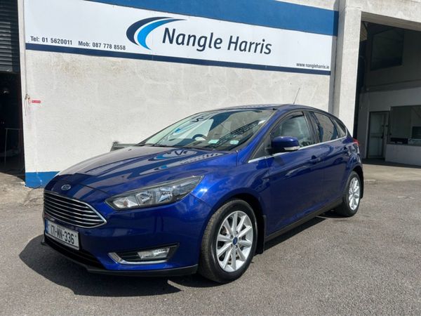 Ford Focus Hatchback, Diesel, 2017, Blue