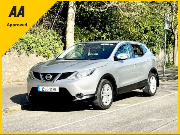 Nissan Qashqai Hatchback, Petrol, 2015, Silver