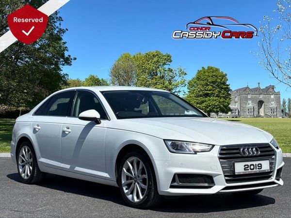 Audi A4 Saloon, Diesel, 2019, White