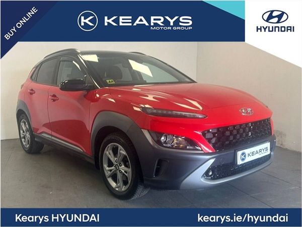Hyundai KONA Crossover, Petrol, 2022, Red