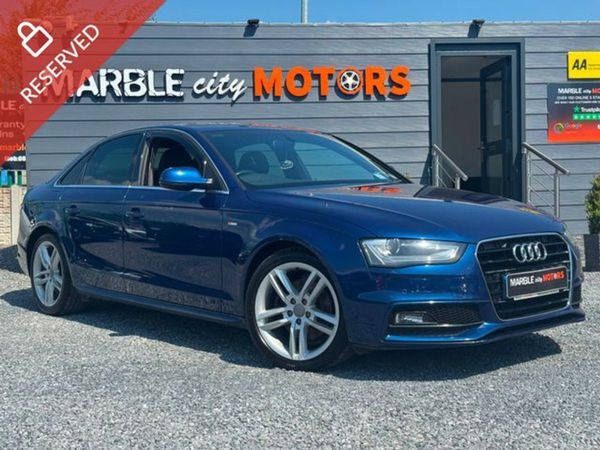 Audi A4 Saloon, Diesel, 2014, Blue