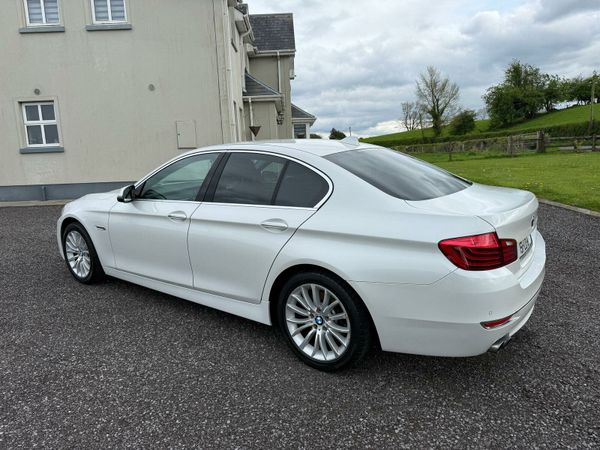 BMW 5-Series Saloon, Diesel, 2015, White